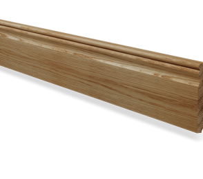 Põrandaliist nr 18 - 18 x 115 mm tamm, mänd, valge  