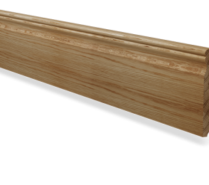 Põrandaliist nr 18 - 18 x 140 mm tamm, mänd, valge  