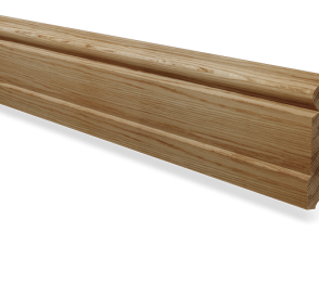 Põrandaliist nr 24 - 20 x 140 mm tamm, mänd, valge  