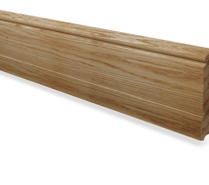 Põrandaliist nr 30 - 21 x 145 mm tamm, mänd, valge  