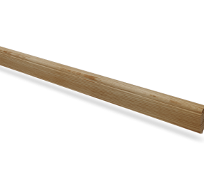 Põrandaliist nr 4 - 14 x 44 mm tamm, mänd, valge   