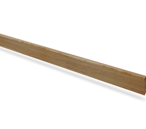 Põrandaliist nr 9 - 12 x 42 mm tamm, mänd, valge  