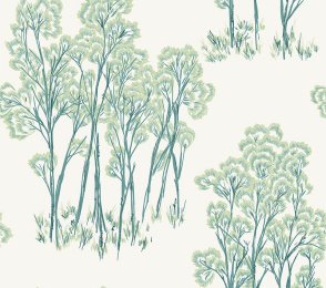 Käsitöötapeet Paper & Ink, Natural Silhouettes, ns50704 roheline / valge 