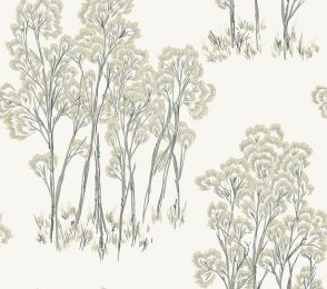 Käsitöötapeet Paper & Ink, Natural Silhouettes, ns50706 beeź / valge  