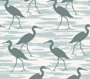 Käsitöötapeet Paper & Ink, Natural Silhouettes, ns52618 valge/ hall