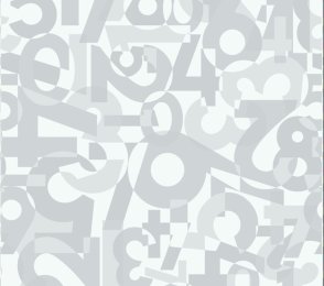 Akustiline PVC Gerflor Taralay Impression Acoustic 1103 Happy Number Grey muster