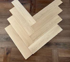 2-layer slatted parquet oak select