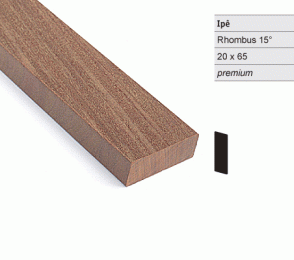 Fassaadilaud Ipe 20x65
