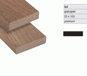 Eksootiline terrassilaud Itauba 25x100