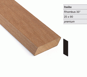 Fassaadilaud Itauba 25x90